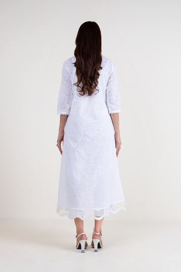 Bareeze BNl1612 White Summer Embroidered Lawn 2022 Online Shopping